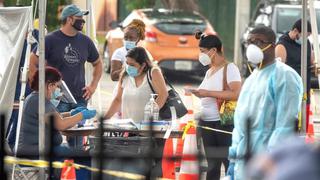 Florida baja de 9.000 contagios diarios de coronavirus por primera vez en casi 20 días