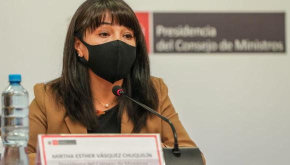 Vásquez aseguró, sin embargo, que el Gobierno respeta la labor del Poder Legislativo a la hora de pedir explicaciones sobre cuestionamientos. (Foto: GEC)