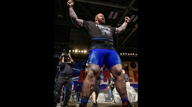 Hafþór Júlíus Björnsson, conocido por su papel de Ser Gregor Clegane 'La Montaña' en la serie "Game of Thrones".