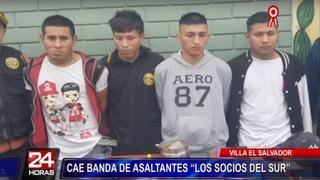 Villa El Salvador: capturan a sujetos acusados de asaltar locales comerciales de Lima sur