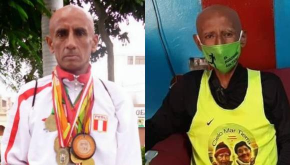 Atleta César Espinoza Castillo vende sus medallas para pagar tratamiento contra el cáncer de huesos que padece. (Foto: Exitosa / Facebook La Lupa)