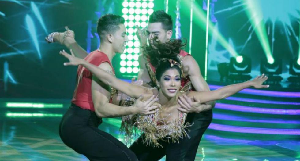 Karen Dejo brilló en la en la “Noche de Salsa” del Campeonato Mundial de Baile de “El Gran Show” (Video: América TV)