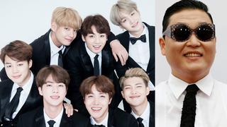 PSY felicita a BTS tras sus recientes logros en Billboard