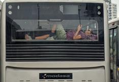 “Zona VIP” del Metropolitano | el “peligroso” espacio que muchos utilizan como cama dentro de los buses: los riesgos de ubicarse en este lugar