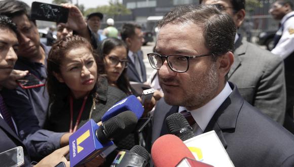 Ministro Edgar Vásquez se pronunció sobre el aislamiento domiciliario que aplica el Gobierno. (Foto; Ángela Ponce)