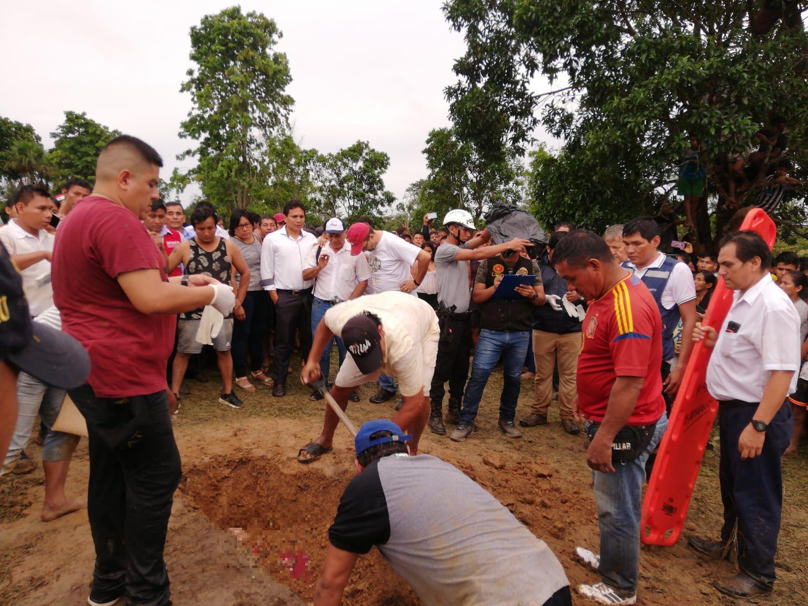Los vecinos de San Lorenzo encontraron el cuerpo de Isabel enterrado en una fosa. (Difusión)
