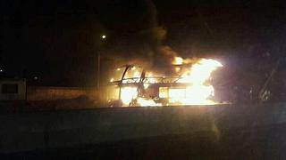 La Libertad: ómnibus se incendia cuando se dirigía de Trujillo a Chiclayo
