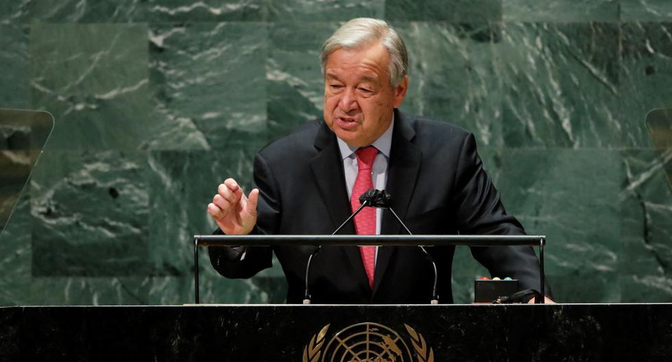 El secretario general de la ONU Antonio Guterres. (EDUARDO MUNOZ ALVAREZ / POOL / AFP).