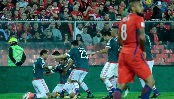La selección paraguaya goleó 3-0 a Chile en Santiago y quedó cerca de los puestos de clasificación en estas Eliminatorias Rusia 2018. (Foto: Selección paraguaya).