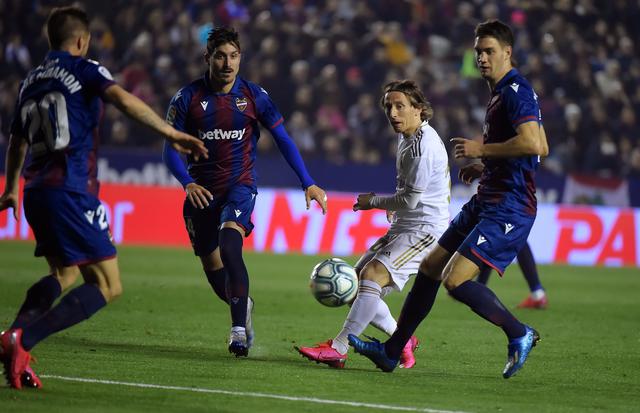 Real Madrid vs. Levante: las imágenes del partido por la Liga española. (Foto: Agencia)
