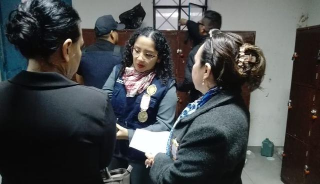 La inspección en 'Maranguita' estuvo dirigida por el Ministerio Público a pedido de la Gerencia general de Centros Juveniles del Poder Judicial. (Ministerio Público)