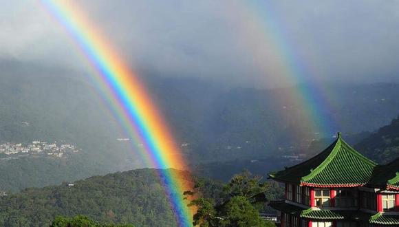 Usualmente, los arcoíris duran un máximo de una hora. (Foto: Universidad de la Cultura China)