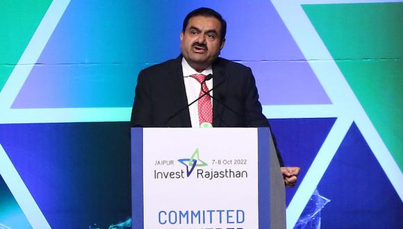 Gautam Adani era el tercer hombre más rico del mundo hace dos semanas, según la revista Forbes. (GETTY IMAGES)