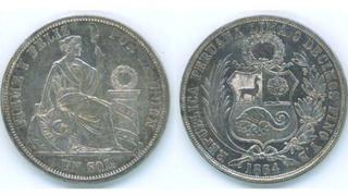 Los 150 años del Sol, la moneda creada tras Independencia del Perú