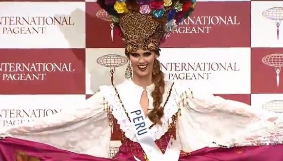 Peruana Fiorella Peirano en busca del Miss International 2014