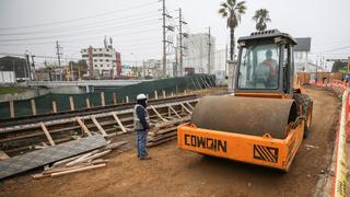 Municipalidad de Lima reinició trabajos en Av. Paseo de la República tras paralización por pandemia del COVID-19