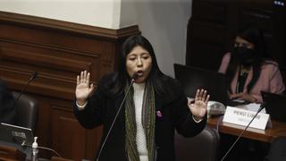 Betssy Chávez: más evidencias complican situación de la ministra de Cultura y congresista