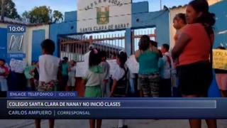Loreto: clases escolares se reinician con normalidad en Iquitos