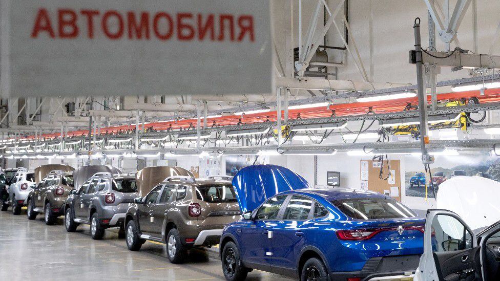 Russia is the second largest market for automaker Renault.  (GETTY IMAGES)