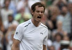 Wimbledon: Andy Murray logró sufrida victoria sobre Fabio Fognini