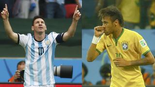 Messi y Neymar, compañeros en el Barza y goleadores del Mundial