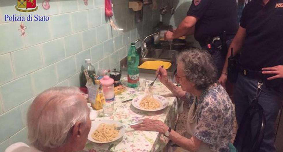 Ancianos se sentían solos y empezaron a gritar hasta que llegó la policía. (Foto: Policía de Roma)