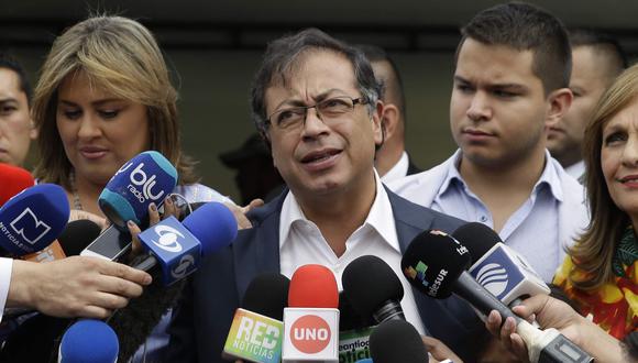 El presidente electo de Colombia, Gustavo Petro. AP