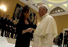 Papa Francisco se reunió con Cristina Fernández en el Vaticano