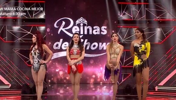 Todas las participantes fueron sentenciadas en "Reinas del Show" y pasan a la final. (Foto: Captura América TV)