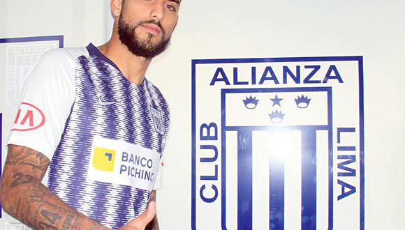 Adrián Balboa, delantero de 25 años que llegó desde Deportes Antofagasta. (Foto: Agencias)