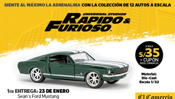 Una colección de 12 nuevos autos de las películas rápidos y furiosos en escala 1/32, no te pierdas todos los jueves una nueva entrega y siente la adrenalina al máximo con esta nueva colección.