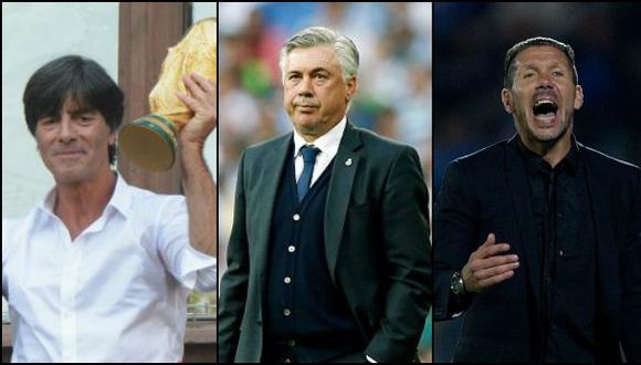 Löw, Ancelotti y Simeone entre técnicos para ganar Balón de Oro