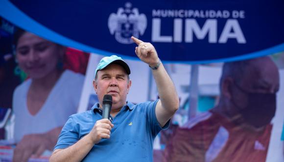 Rafael López Aliaga plantea que comerciantes de Mesa Redonda se defiendan de manifestantes como en el Callao. (Foto: Municipalidad de Lima)