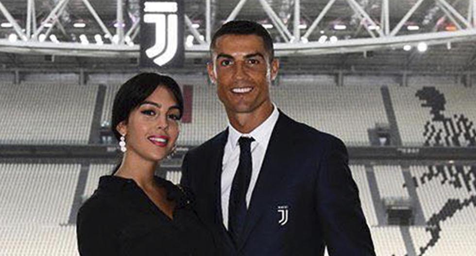Cristiano Ronaldo y Georgina Rodríguez en la presentación del portugués en la Juventus. (Instagram)