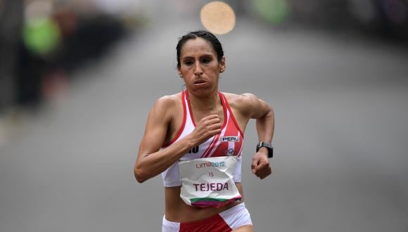 Gladys Tejeda competirá por tercera vez en unos Juegos Olímpicos. (Foto: AFP)