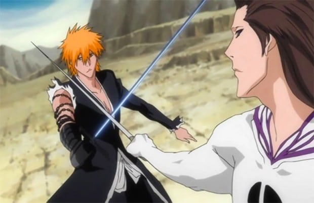 Para muchos, el fin de "Bleach" llegó con la batalla entre Ichigo vs. Aizen, aunque el manga continuó su publicación algunos años después (Foto: TV Tokyo)