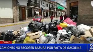 Cusco: Municipalidad restringe recojo de basura por falta de combustible para camiones | VIDEO