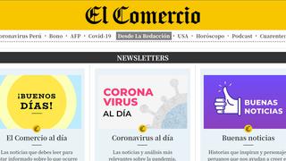 Newsletters de El Comercio: ¿por qué suscribirte gratis es la mejor opción para amanecer informado?