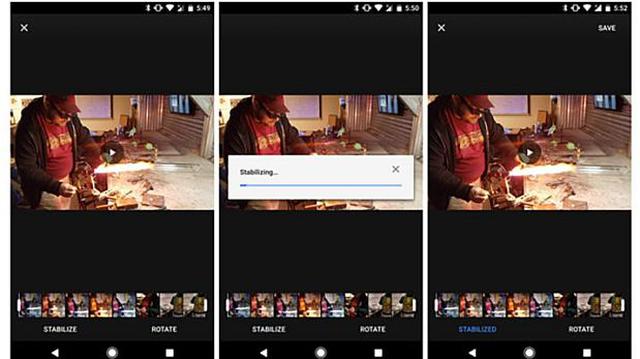 Google Fotos ahora permite estabilizar videos en Android - 2