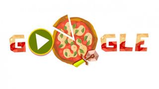 Celebrando la pizza: ¿por qué Google le dedicó un ‘doodle’ a la tradicional comida?