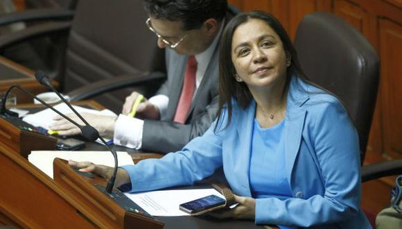 Marisol Espinoza dice que no será candidata a la Mesa Directiva