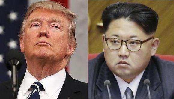El presidente de Estados Unidos, Donald Trump, y el dictador de Corea del Norte, Kim Jong-un. (Foto: AFP)