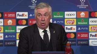 Carlo Ancelotti: “En nuestro mejor momento nos marcaron dos goles”