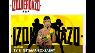 ¿Neymar se convierte en boxeador? Así lo imaginan en México