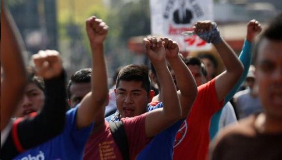 Los estudiantes de Ayotzinapa desaparecieron hace seis años. (Reuters).