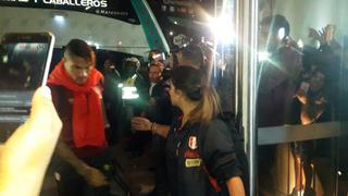 Selección peruana llegó a Trujillo y Paolo Guerrero fue el más ovacionado por hinchas