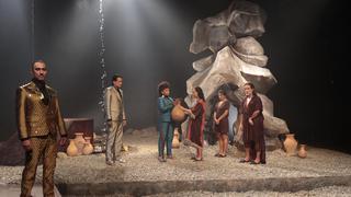 Un Atahualpa en terno de oro sube a escena en el Teatro Británico