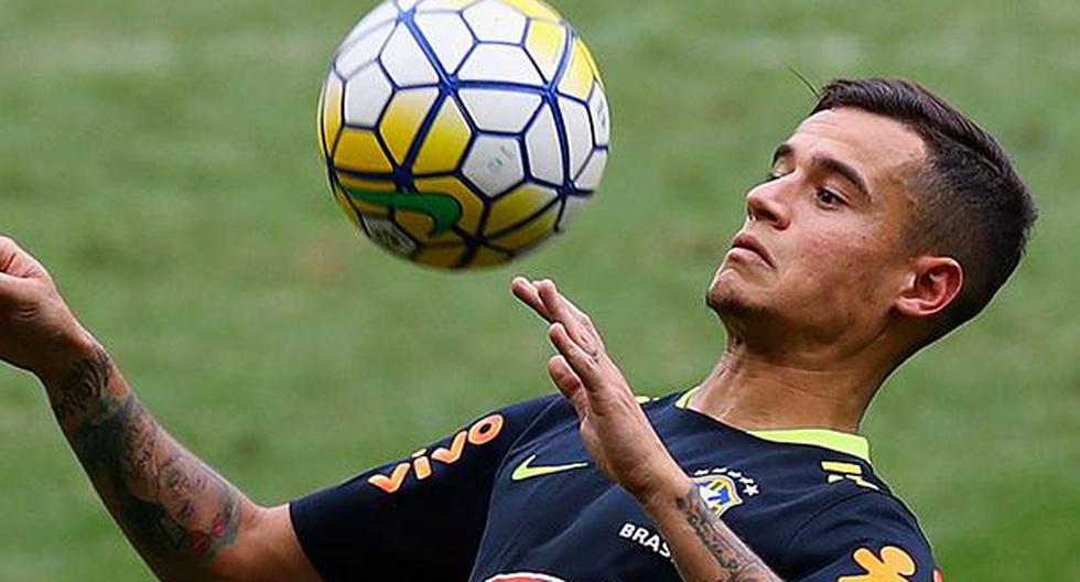 Coutinho fue revisado en Brasil por su presunta lesión. (Foto: Getty Images)