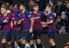 Barcelona derrotó 3-1 al Leganés en el Camp Nou por la Liga española