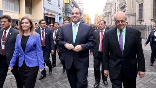 Ministros salientes pueden volver al Gabinete, dice Zavala